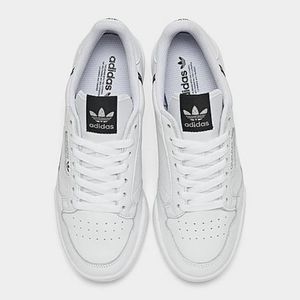 Adidas White / Black CONTINENTAL 80 SHOES
